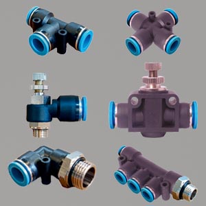 pneumatic-fittings, Push Lock Pneumatic Fittings